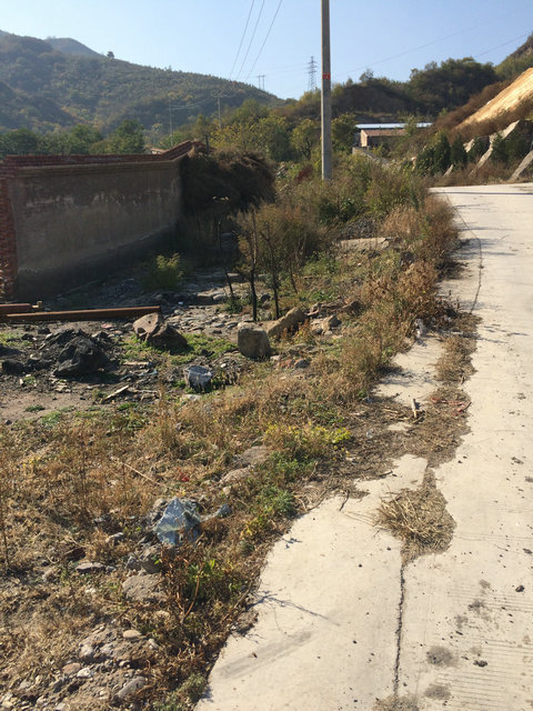 道路切断古道